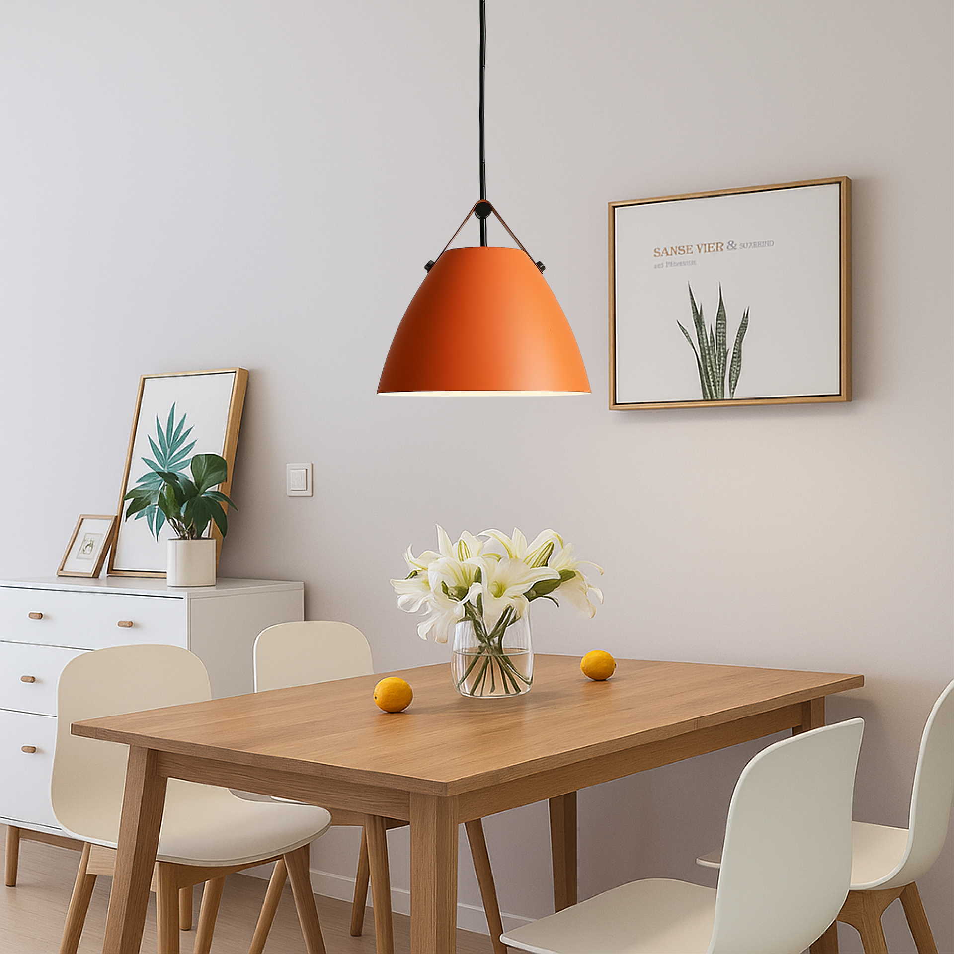 Orantha - Lampada a sospensione scandinava con design colorato