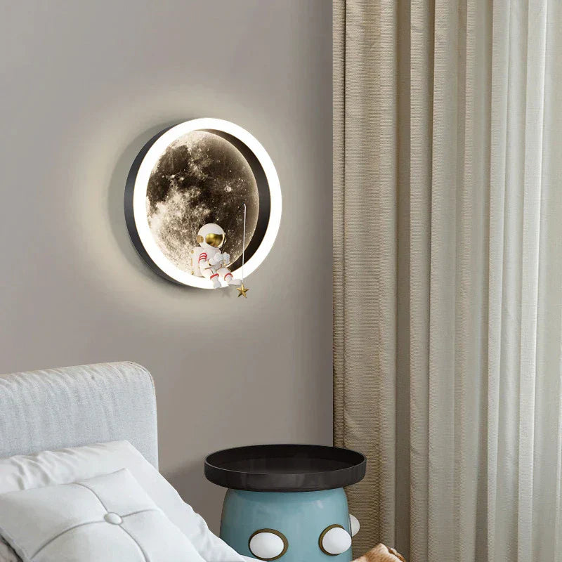 Velmir - LED Wandlamp Maan Astronaut