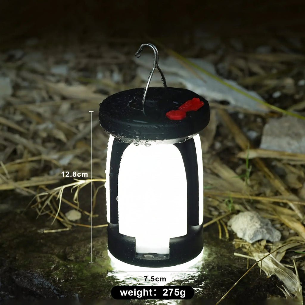Solvyr - Modern Cylindrical Solar LED Camping Lantern