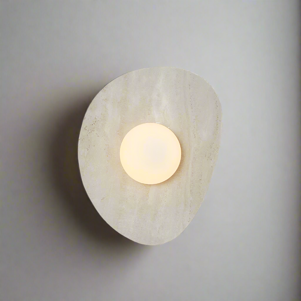 Norelia - Moderne Wandlamp van Marmer in Scandinavisch Design