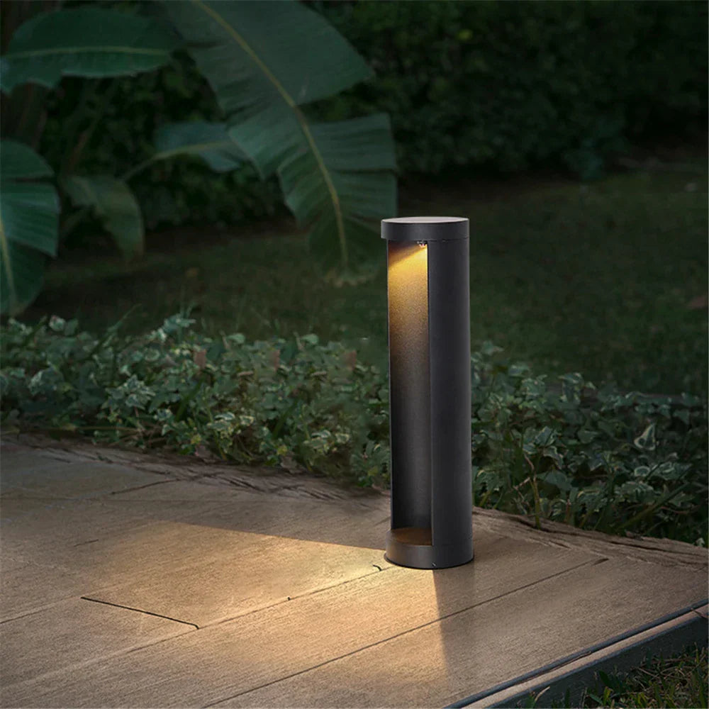 Elowen - Moderne Weerbestendige LED Buitenlamp Zwart IP65