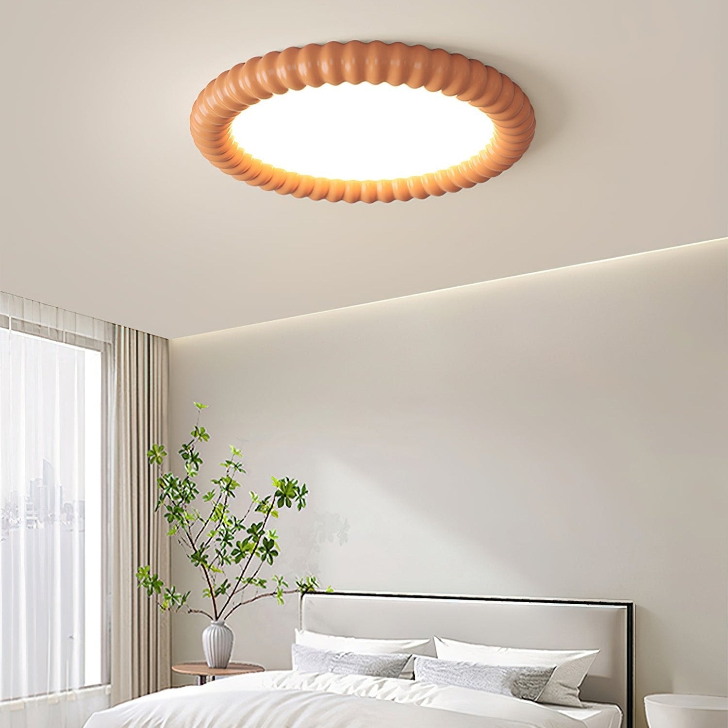 Aetheria - Moderne Plafondlamp met Golvend Design