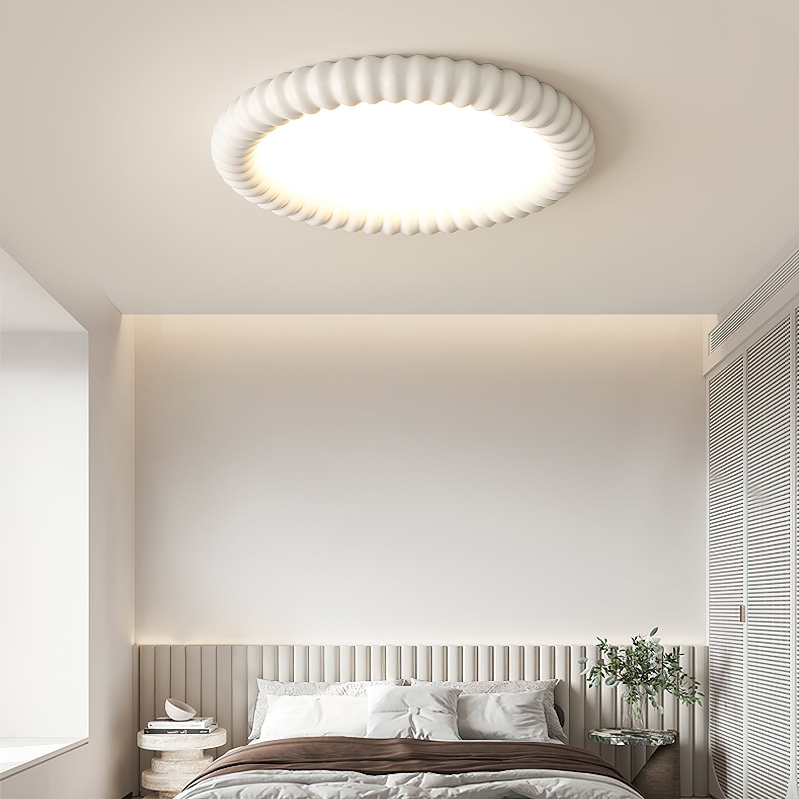 Aetheria - Moderne Plafondlamp met Golvend Design