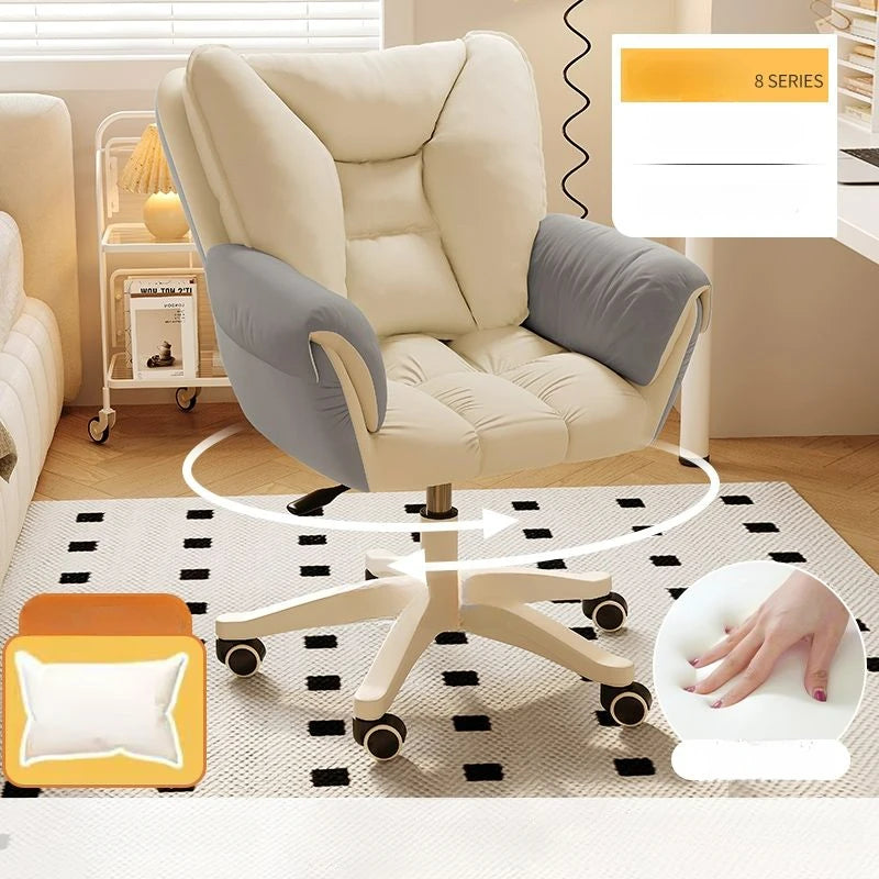 Elvarin – Pohodlná kancelárska stolička s nastaviteľným operadlom a otočnou funkciou