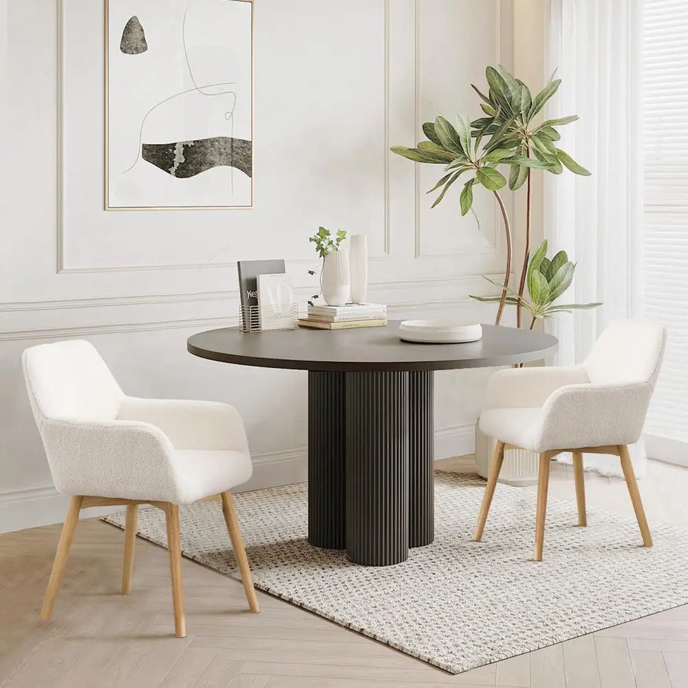 Navelion - Moderne Eetkamerstoelen Set van 2 4 6 Gestoffeerde Stoelen