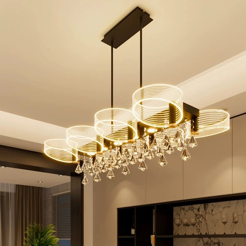 Elvarise - Scandinavian LED Chandelier Pendant Lamp