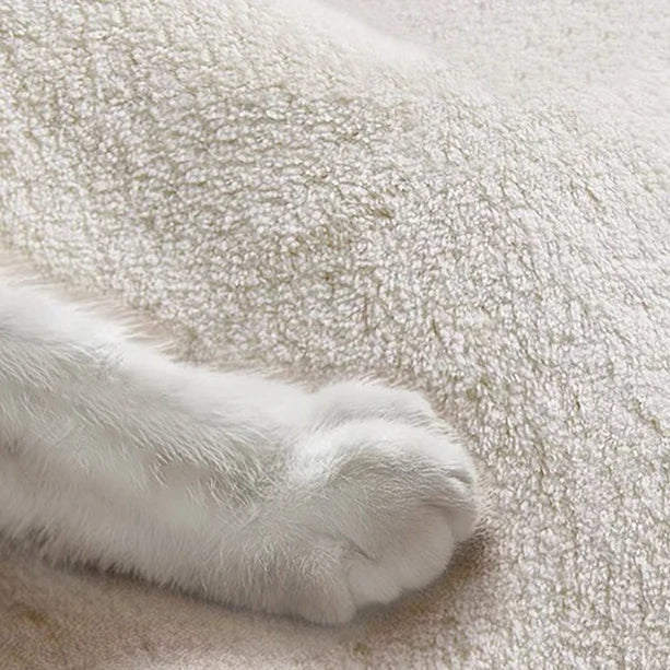 Isyrelle - Japanse Stijl Rond Gestreept Vloerkleed Dik Antislip Wasbaar