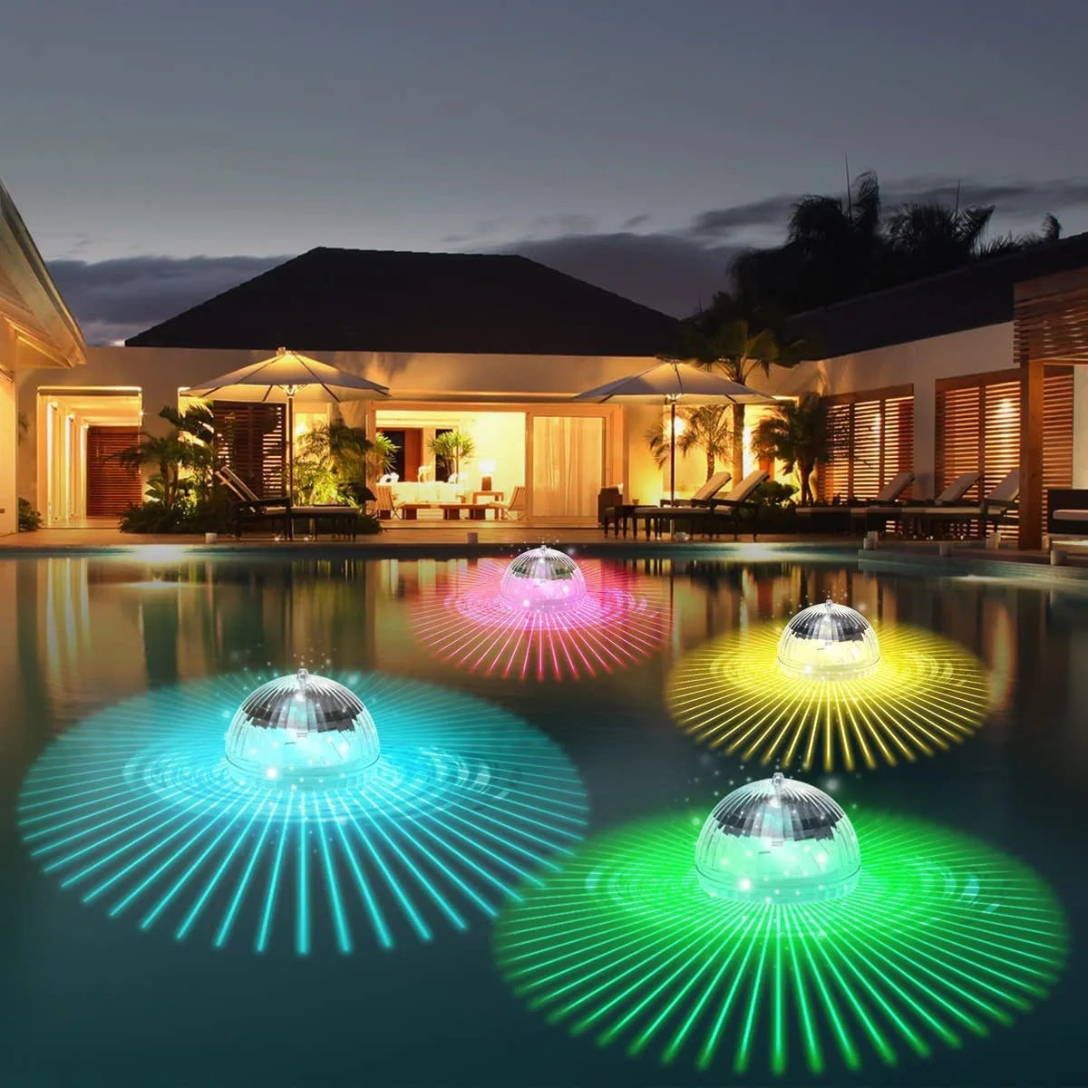 Lunavex - Solar LED Floating Lamp Waterproof Color Changing