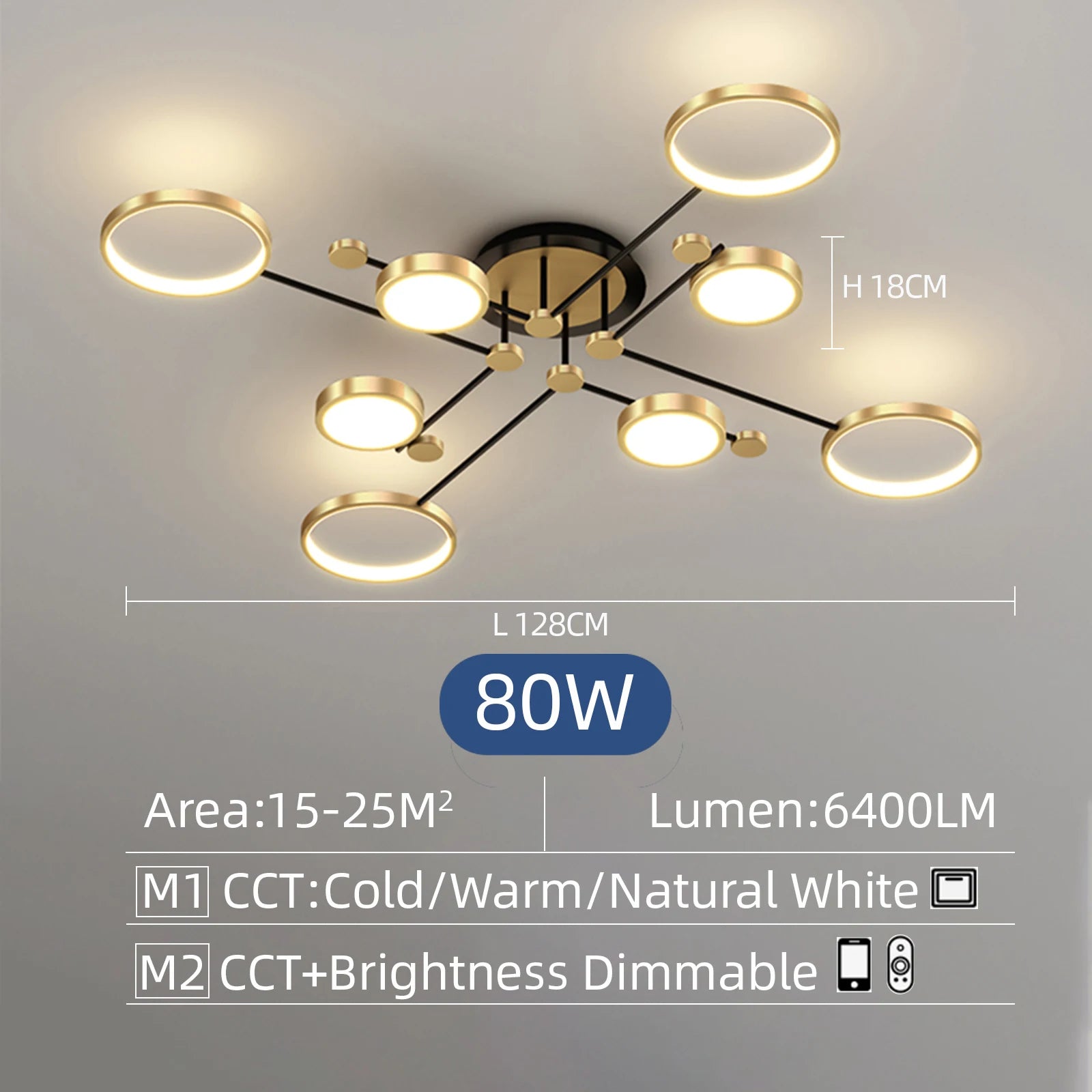 Calyrex - Modern Pendant Chandelier Color Change