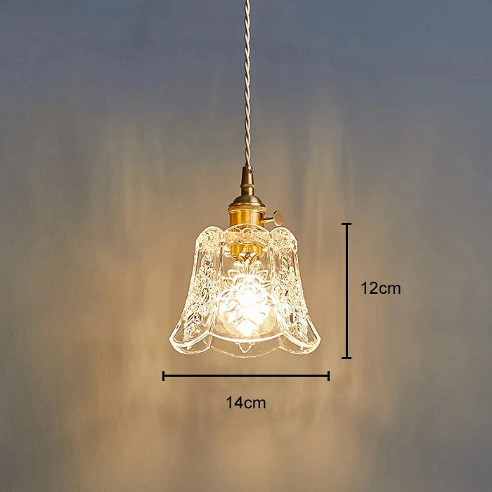 Florique - Nordic Flower Glass Pendant Lamp