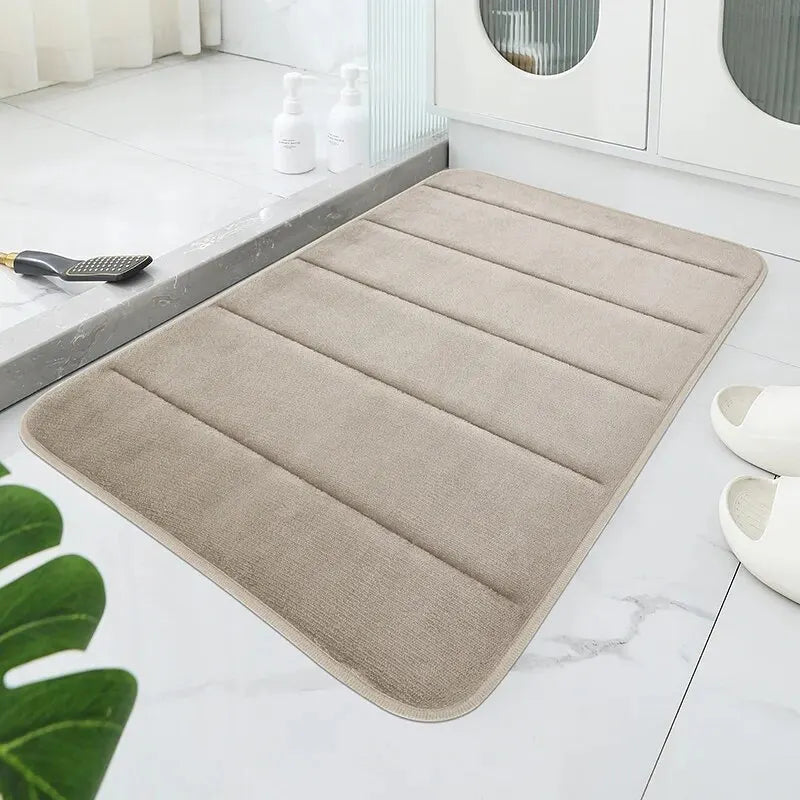 Eterna - Koraalfluwelen Antislip Badmat Quick