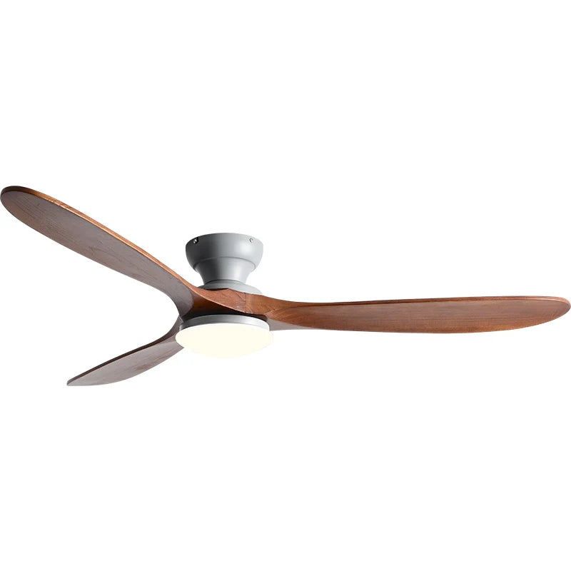 Aerovian - LED stropný ventilátor s drevenými lopatkami