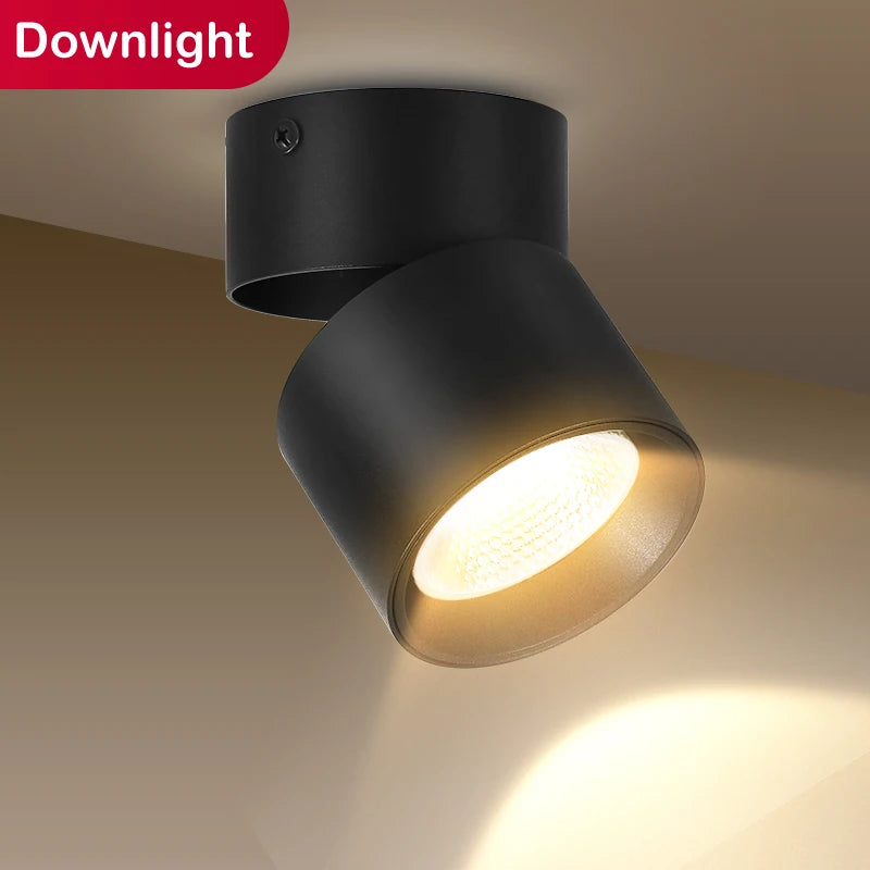 Zyphra - LED Overflade- og Indbygningsspot Tri Color Loftlampe