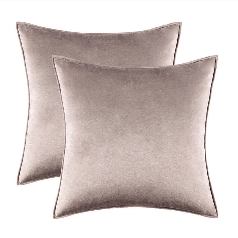 Melviro - Set di Federe di Lusso in Velluto