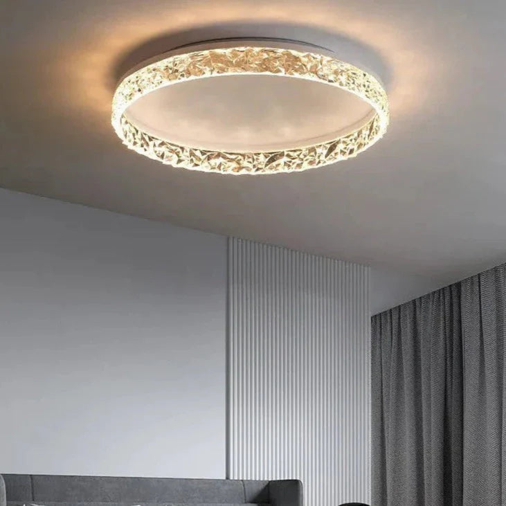 Evara - Nordic Kristal LED Plafondlamp