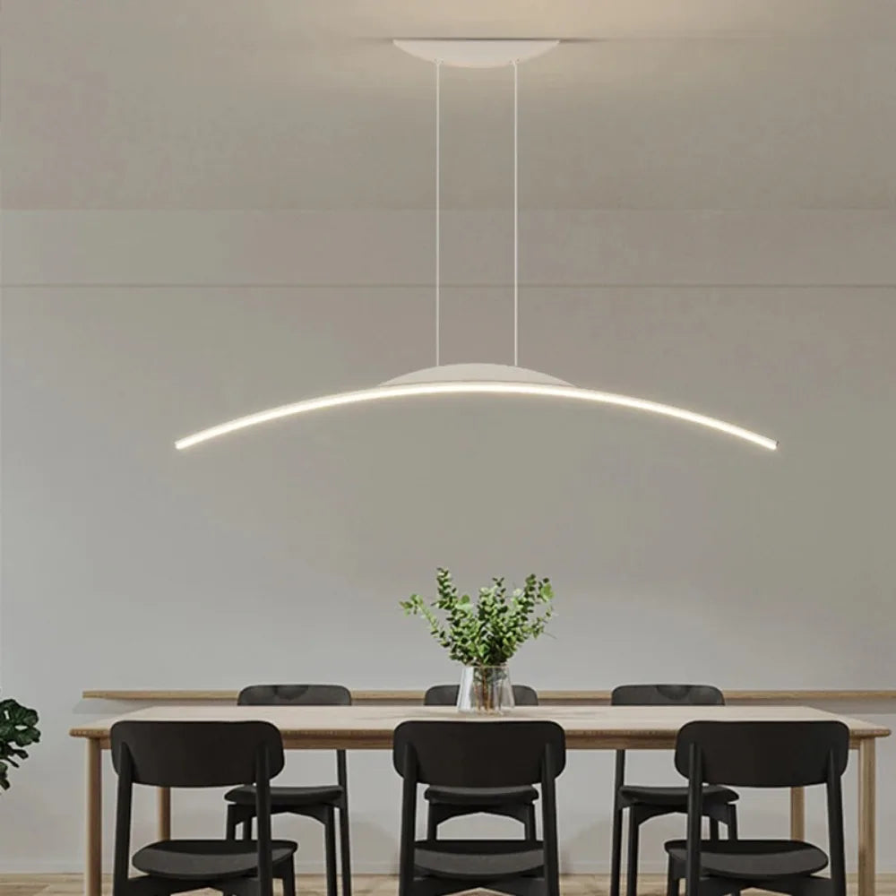 Ethirelle - Lampada a sospensione LED moderna per sala da pranzo, cucina e soggiorno