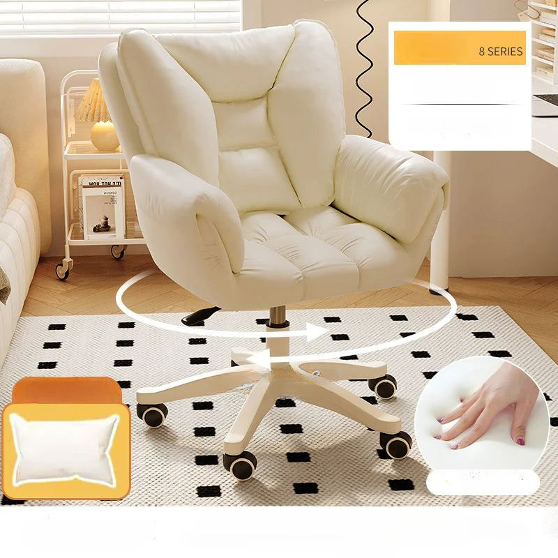 Elvarin – Pohodlná kancelárska stolička s nastaviteľným operadlom a otočnou funkciou