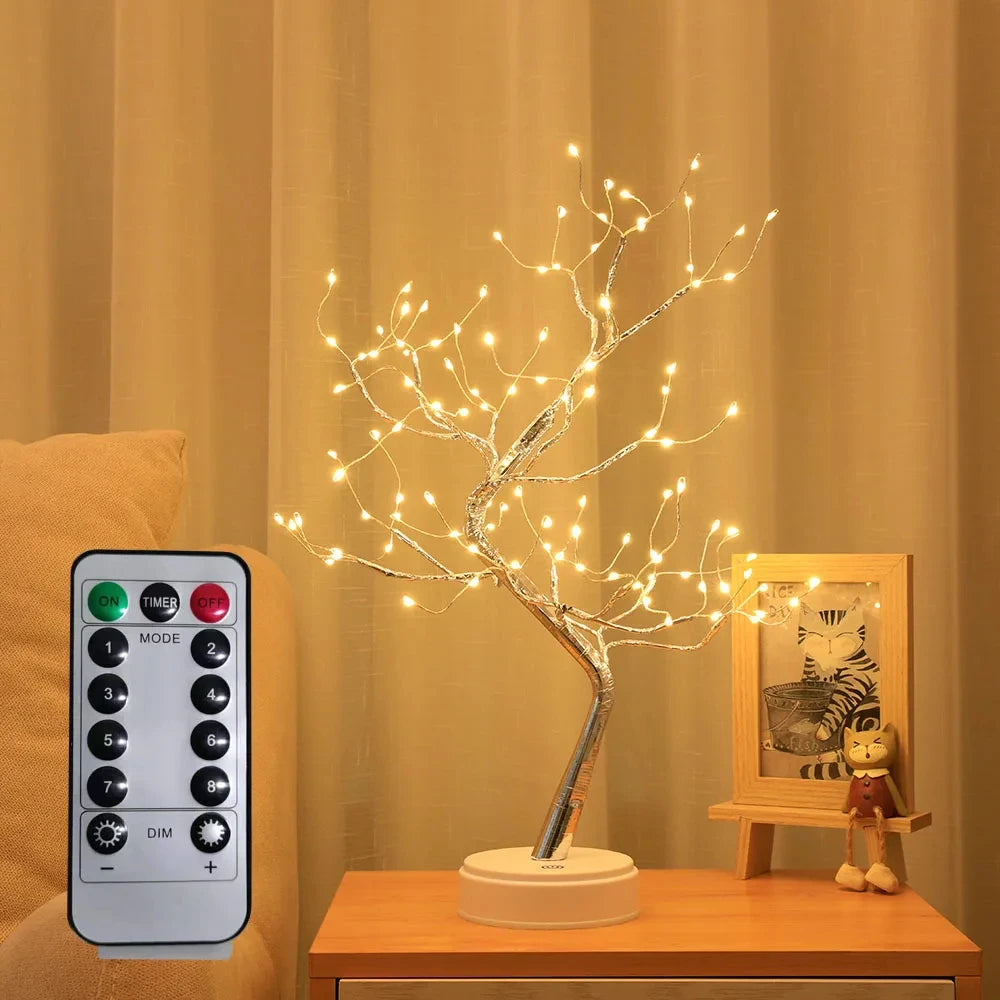 Solmira – LED Bonsaiboom Table Decoration with Warm White Light