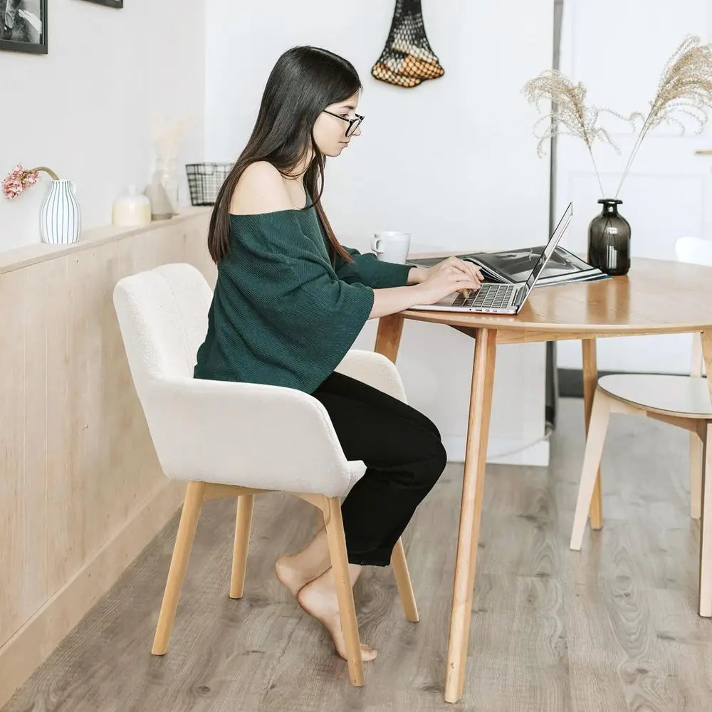 Navelion - Moderne Eetkamerstoelen Set van 2 4 6 Gestoffeerde Stoelen