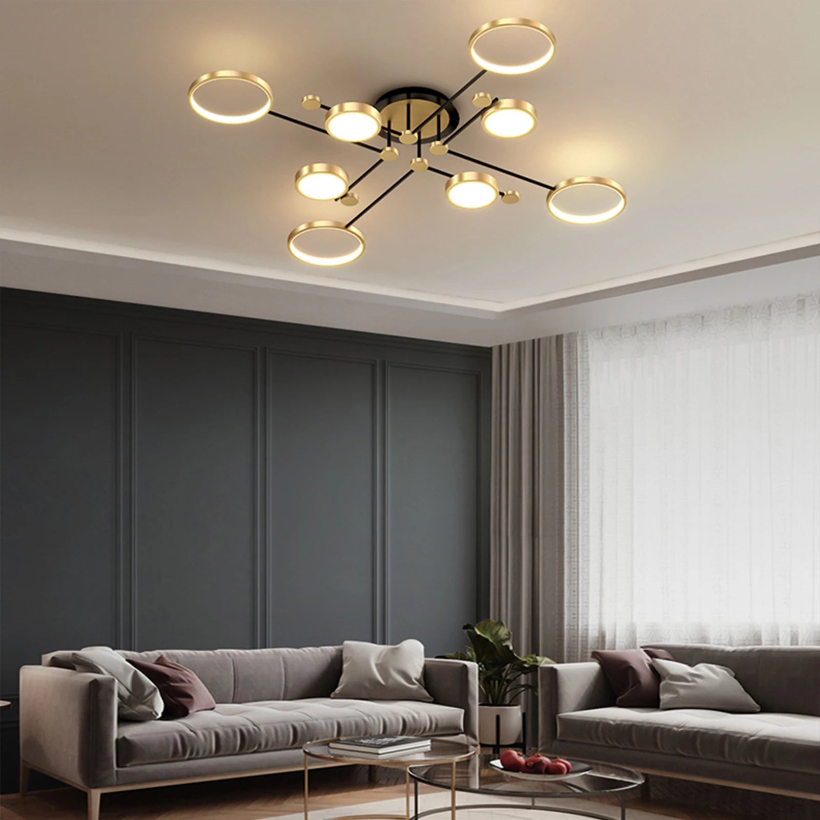 Calyrex - Modern Pendant Chandelier Color Change