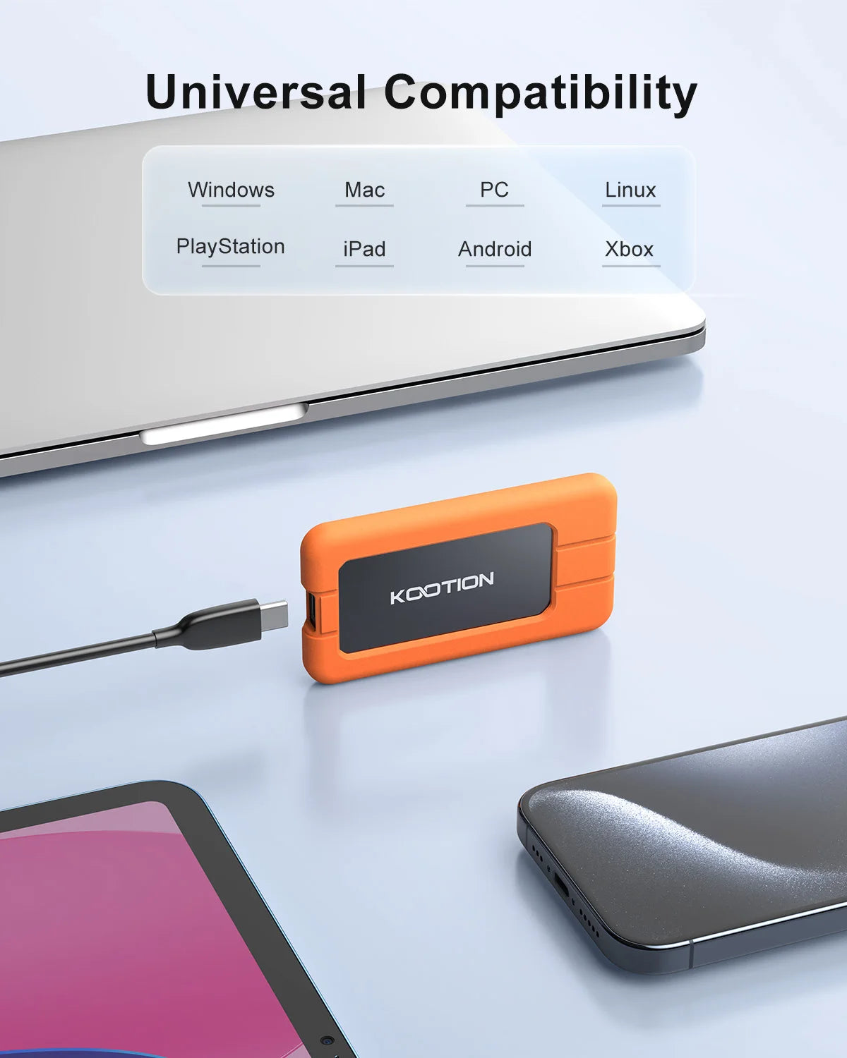 DataGlide – Disque SSD externe X1Max 2 To USB 3.2 Gén 2