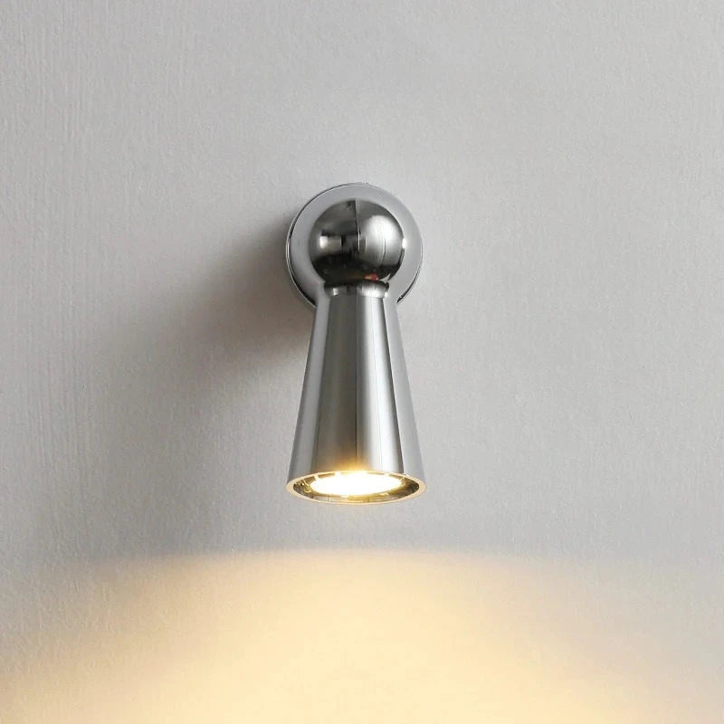 Varelle – Nordic Chrome Metal Adjustable Wall Lamp LED