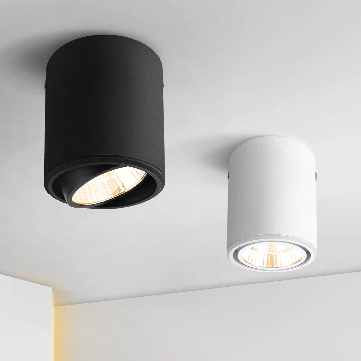 Durelio – 30 Graden LED Spot Opbouw Plafondlamp 7W 12W