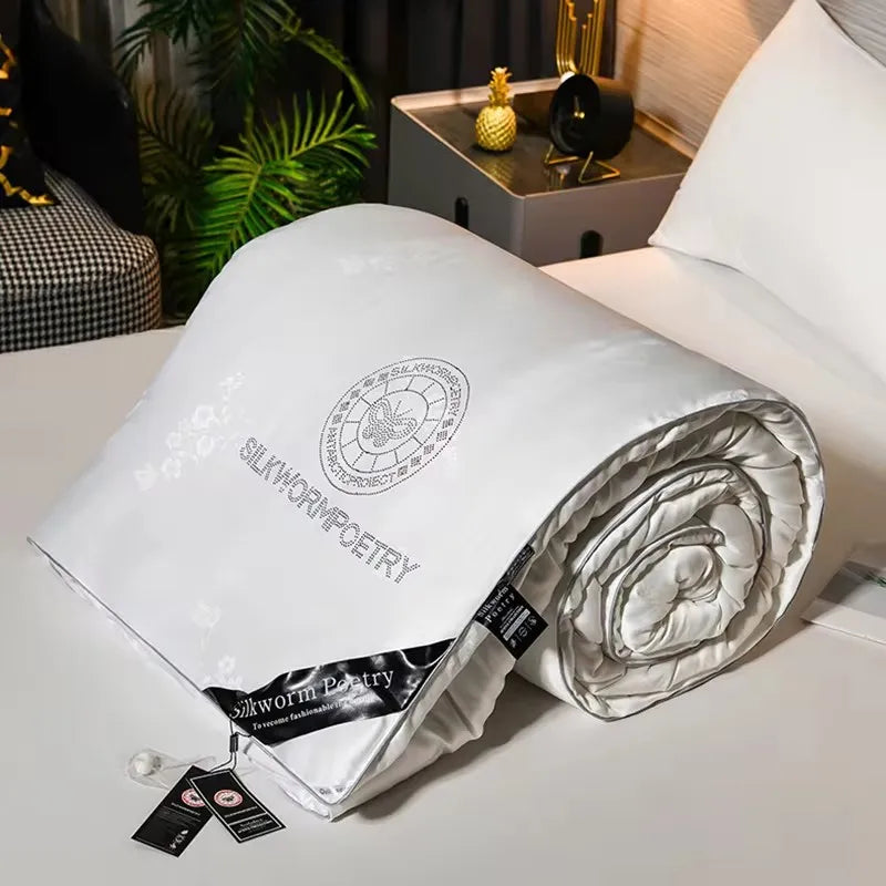 Aurethra - Luxe Winter Dekbed van 100% Moerbei Zijde