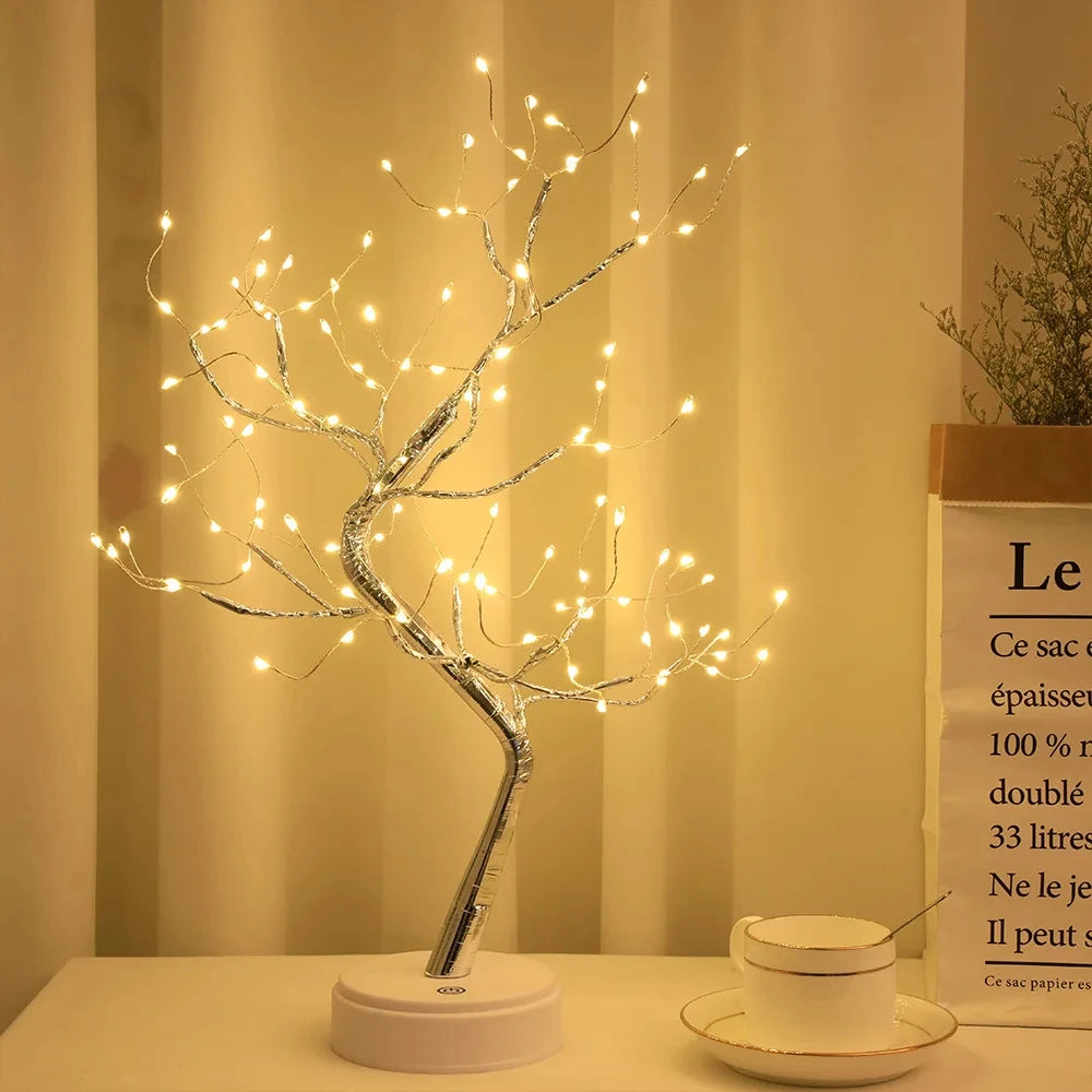 Solmira – LED Bonsaiboom Table Decoration with Warm White Light