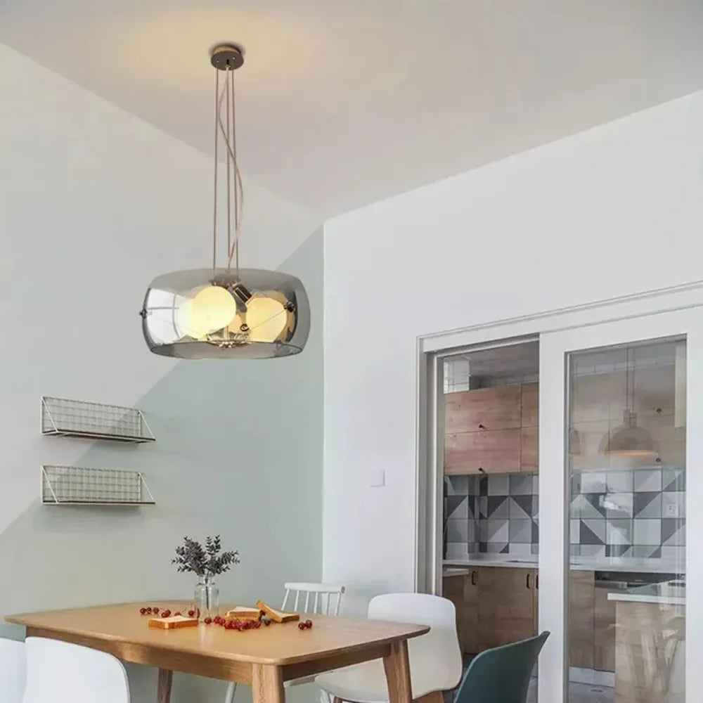 Aurion - Moderne Glazen LED Hanglamp voor Keuken Woonkamer en Eetkamer