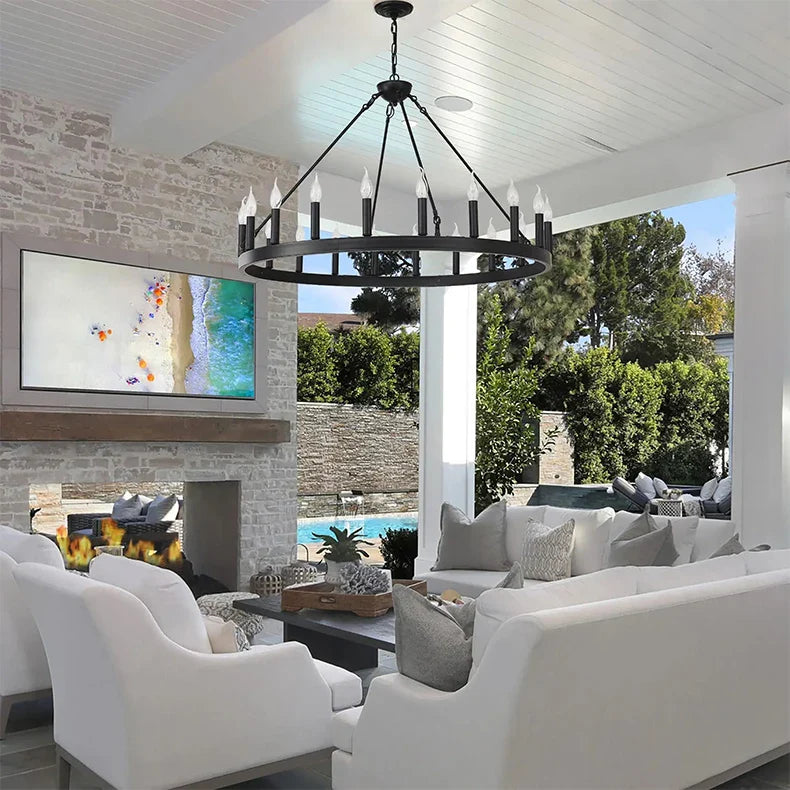 Auroranza – Retro Metallic Pendant Lamp