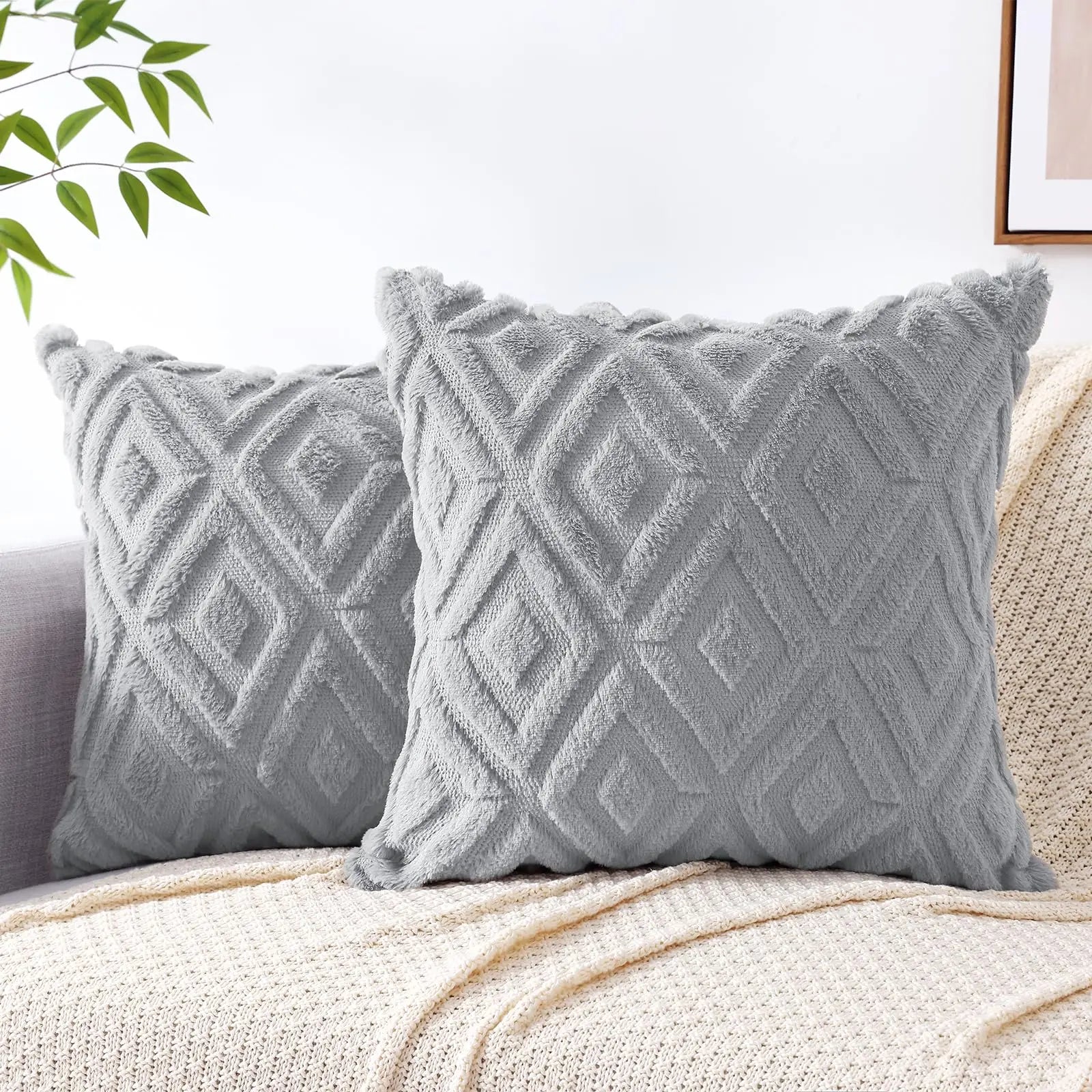 Elarina - Kerst Throw Pillow Sierkussen Set Van 2