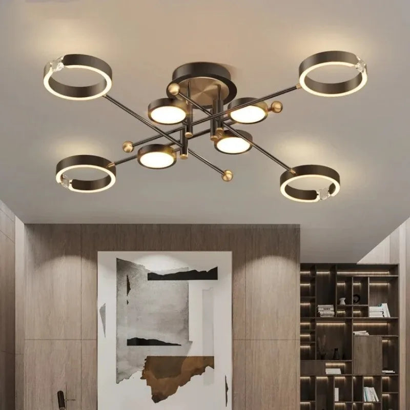 Valnero – Modern Round Metal LED Pendant Lamp