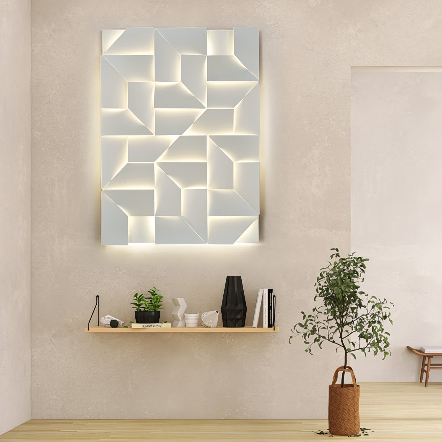 Isara - Minimalistische Aluminium Wandlamp