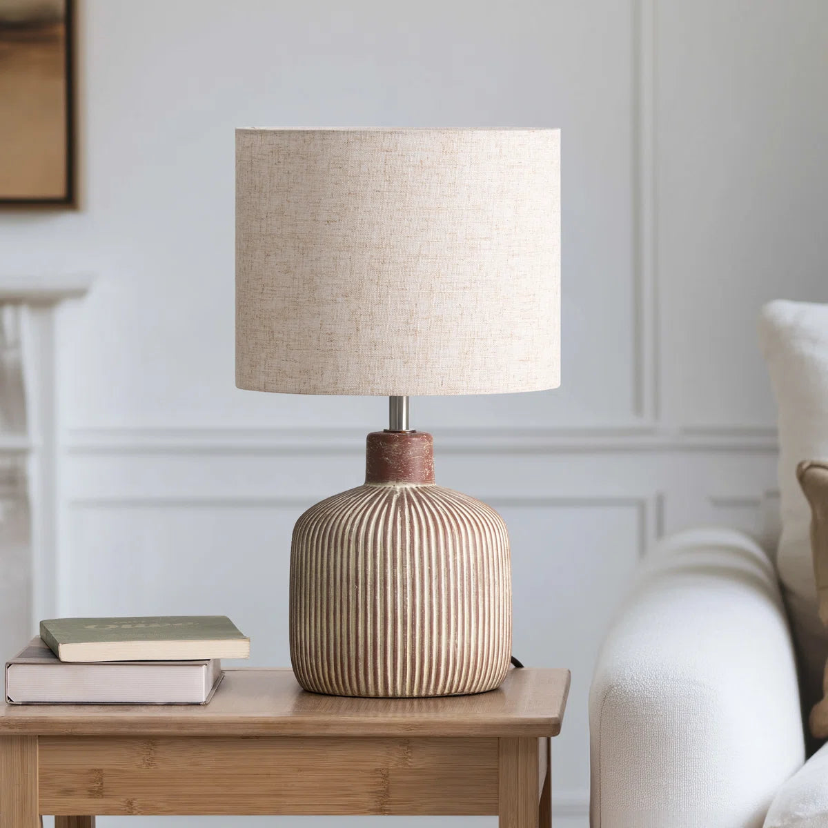 Lampada da tavolo in ceramica Sienna