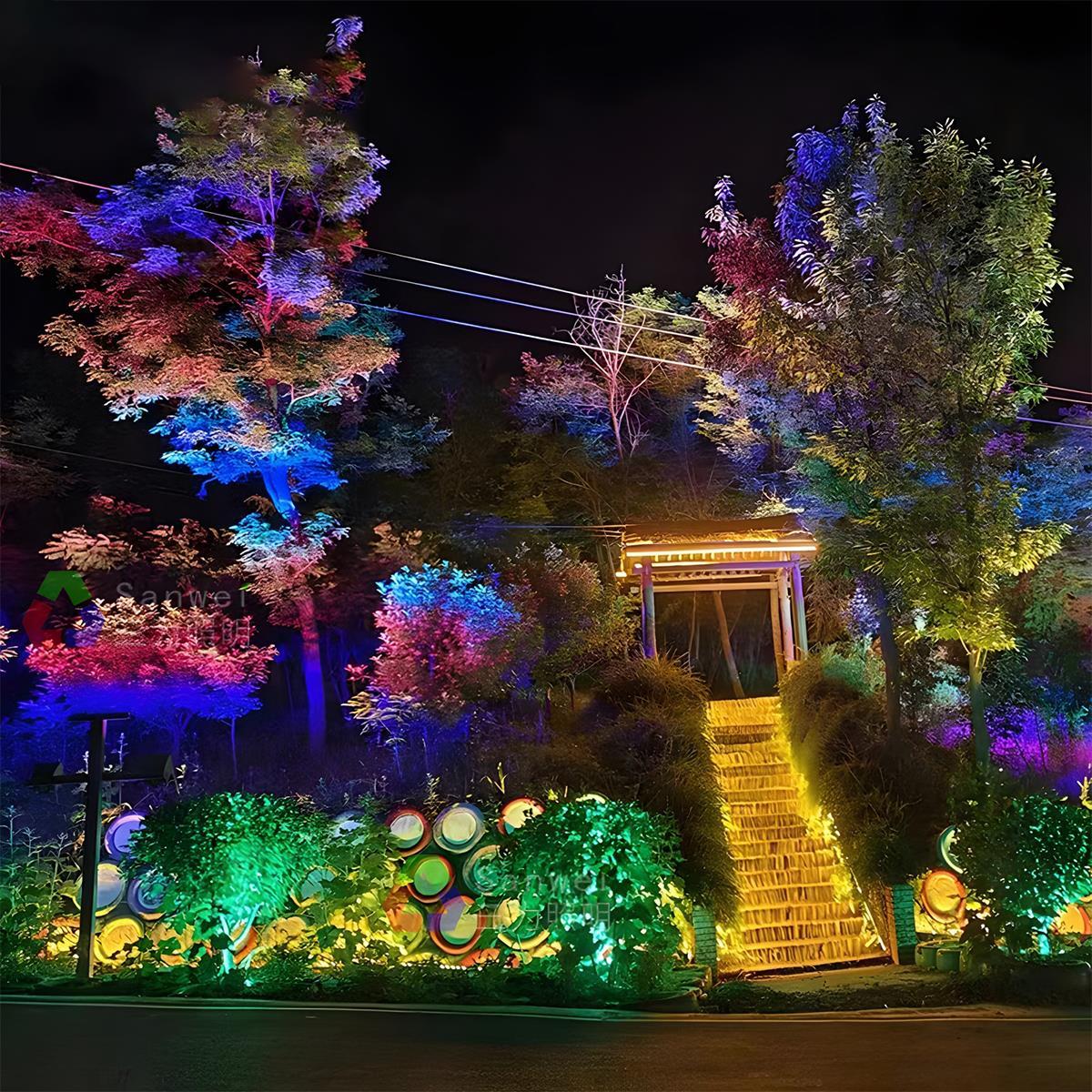 Linora – LED venkovní reflektor s nastavitelným úhlem IP65 hliník