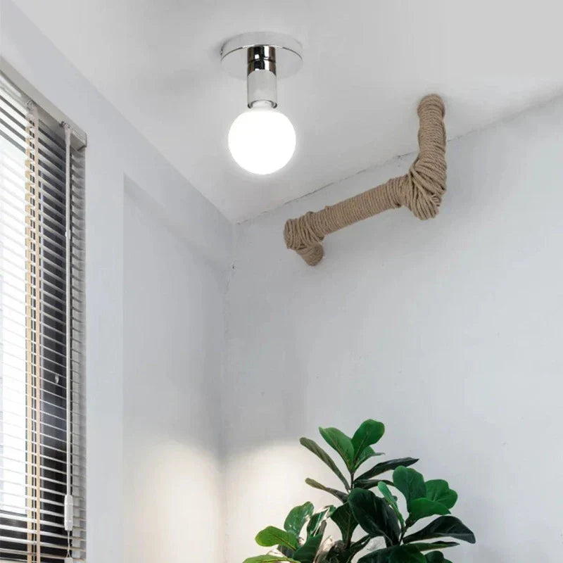 Minerva - Industriële Metalen Retro Plafondlamp