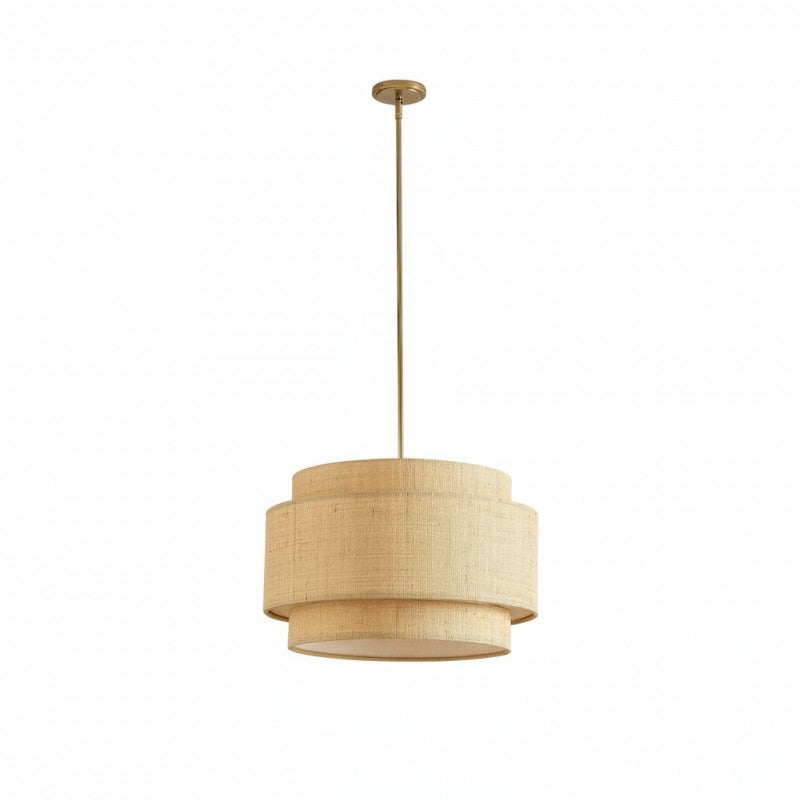 Lyréva – Bohemian Rattan Hanging Lamp