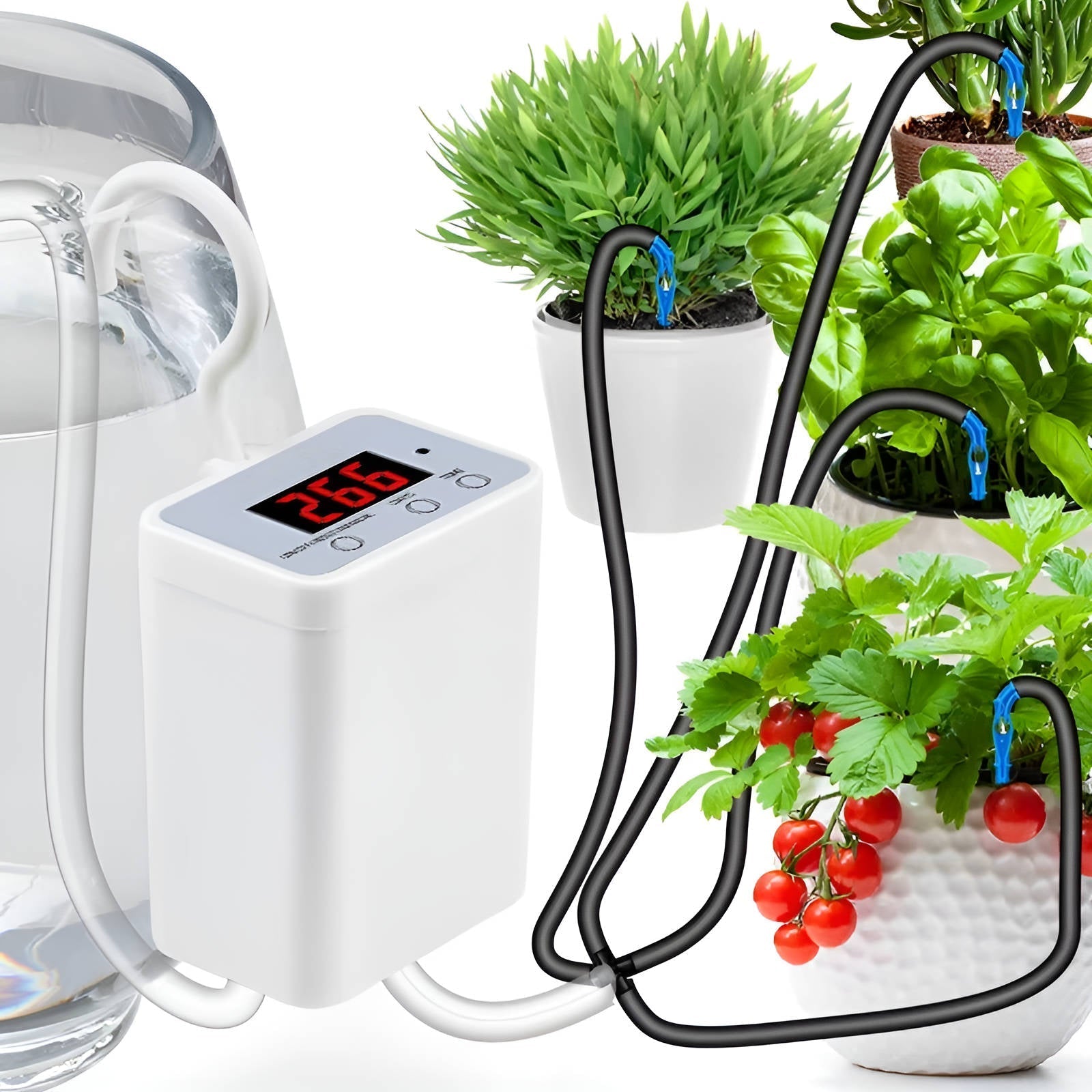 Florava – Automatic watering system with hose for plant pots