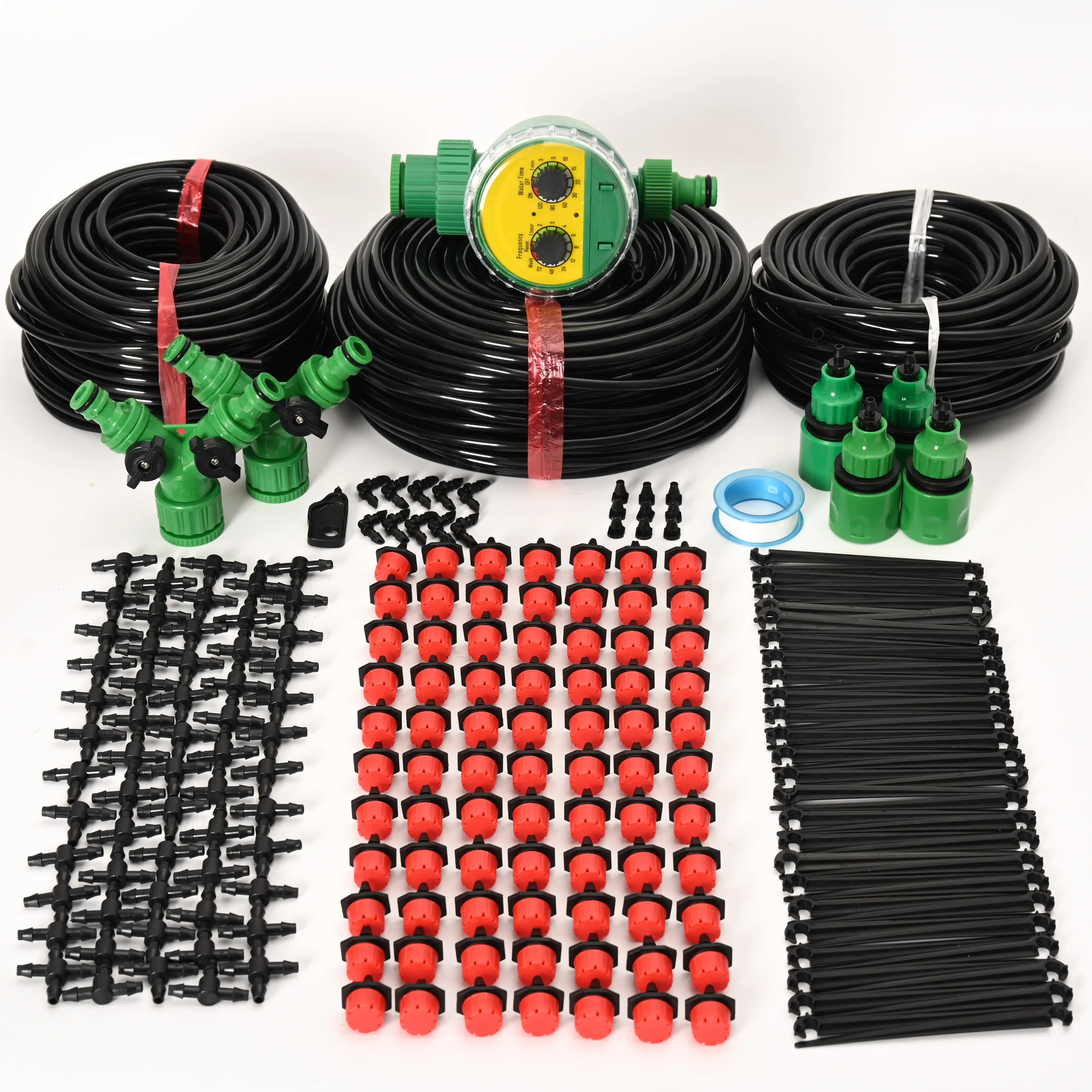 Aqualis – Drip Irrigation System with Automatic Timer for Garden Plants