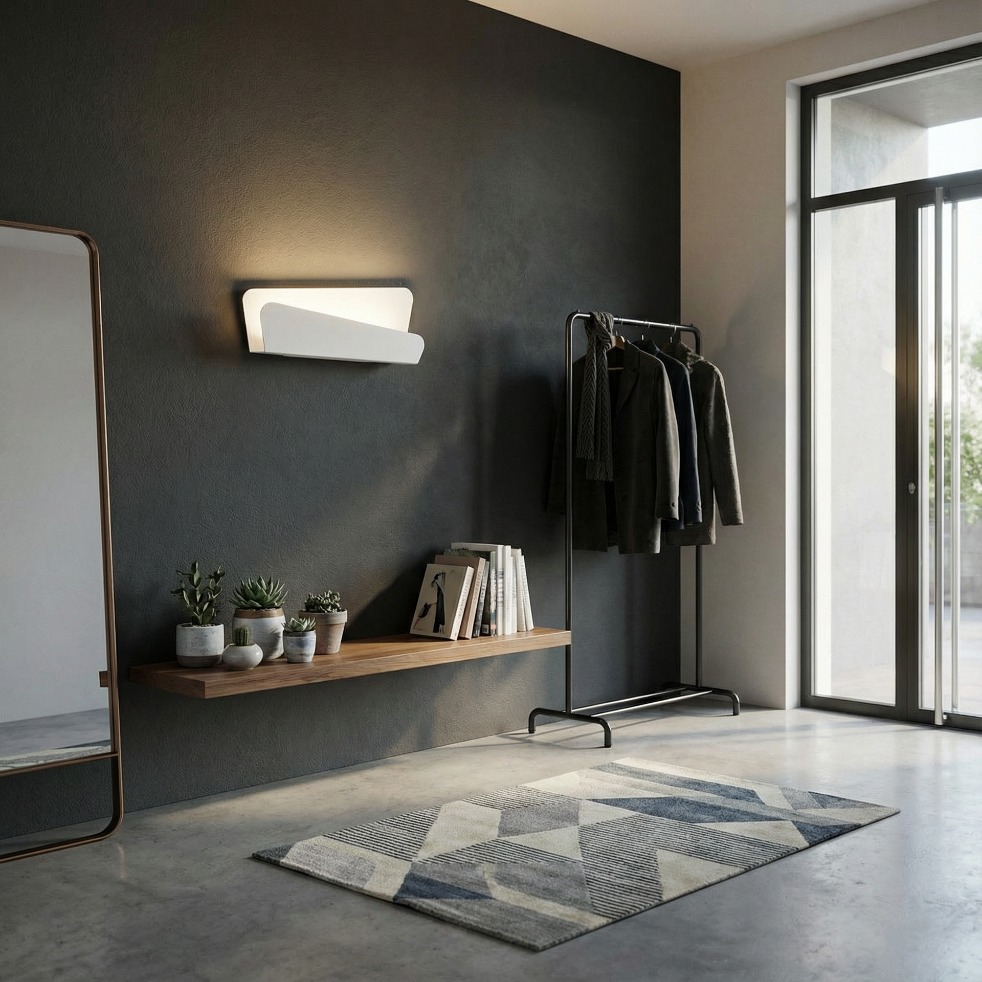 Velund - Modern White Wall Lamp
