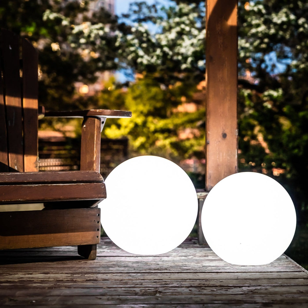 Glowran - Lampe d'ambiance LED rechargeable boule