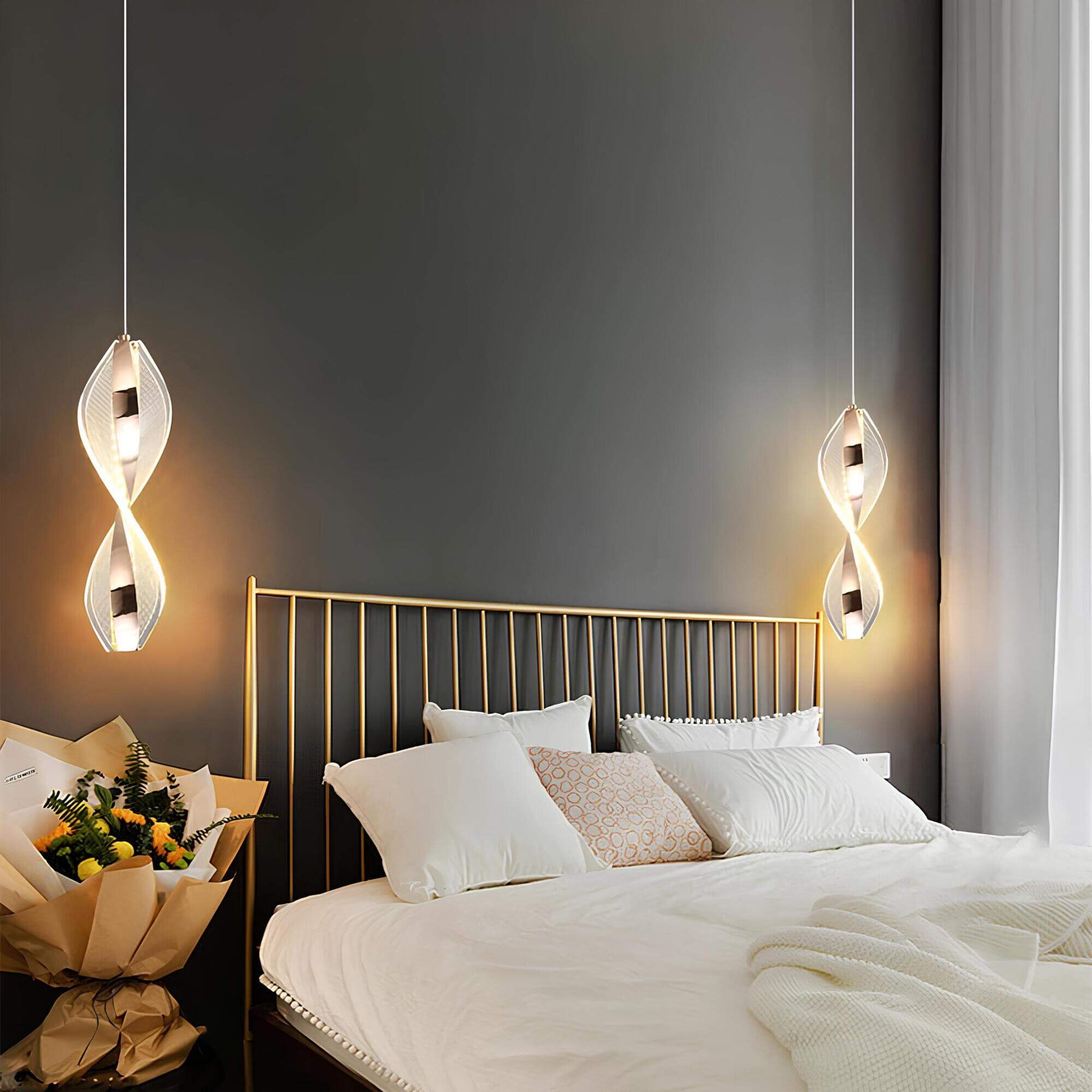 Sorella - Moderní LED závěsná lampa pro stylové prostory