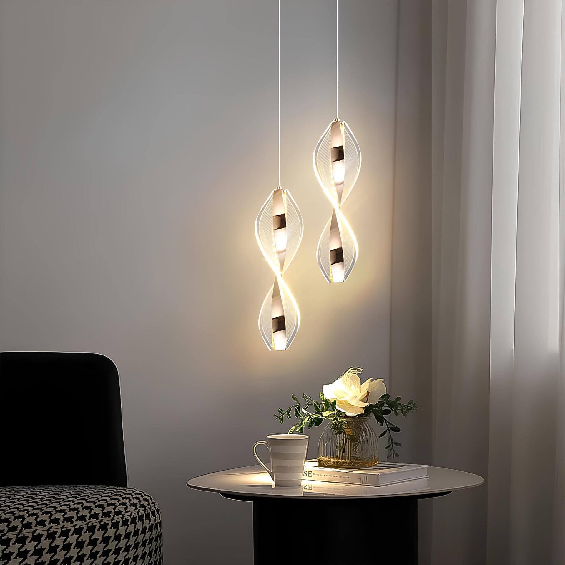 Sorella - Moderní LED závěsná lampa pro stylové prostory