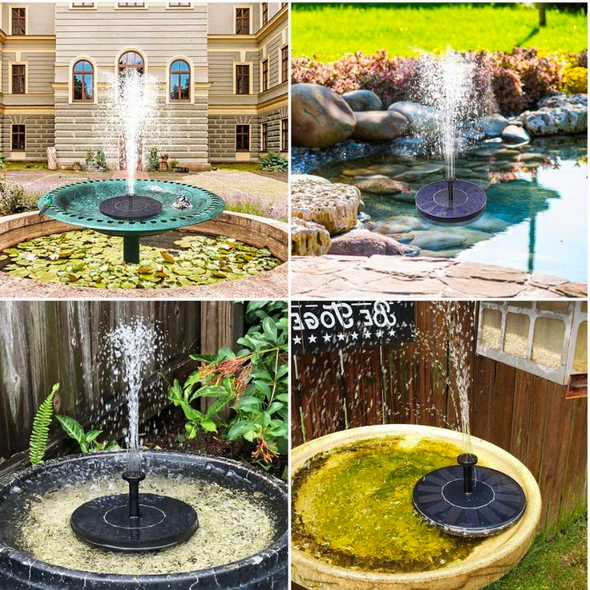 Aquareed – Solar Fountain Pump for Garden Water Ornament