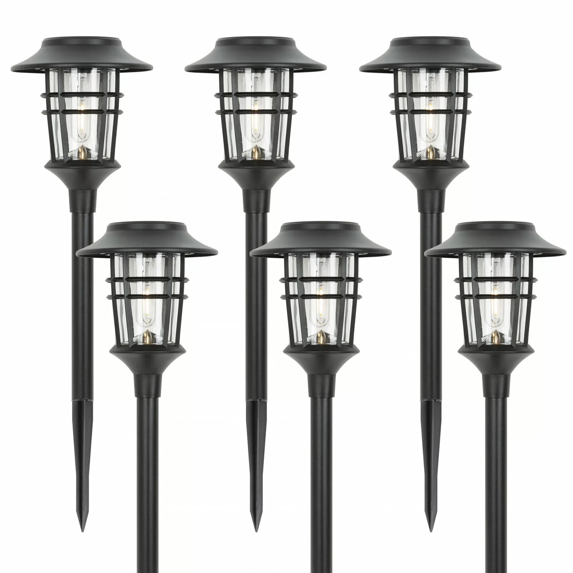 Embern – Torches solaires de jardin avec éclairage automatique