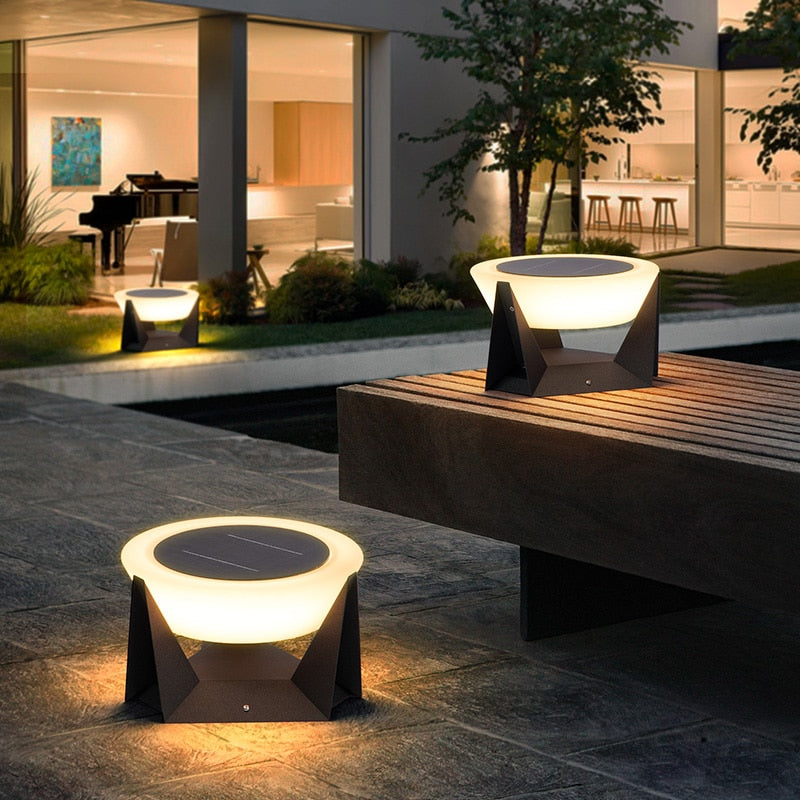 Sunpeaka - Solar Garden Lantern Modern Design