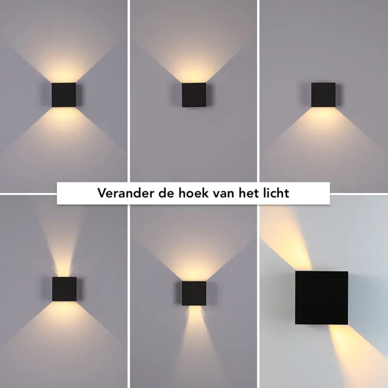 Evadne - Waterdichte Buiten Wandlamp met Sensor