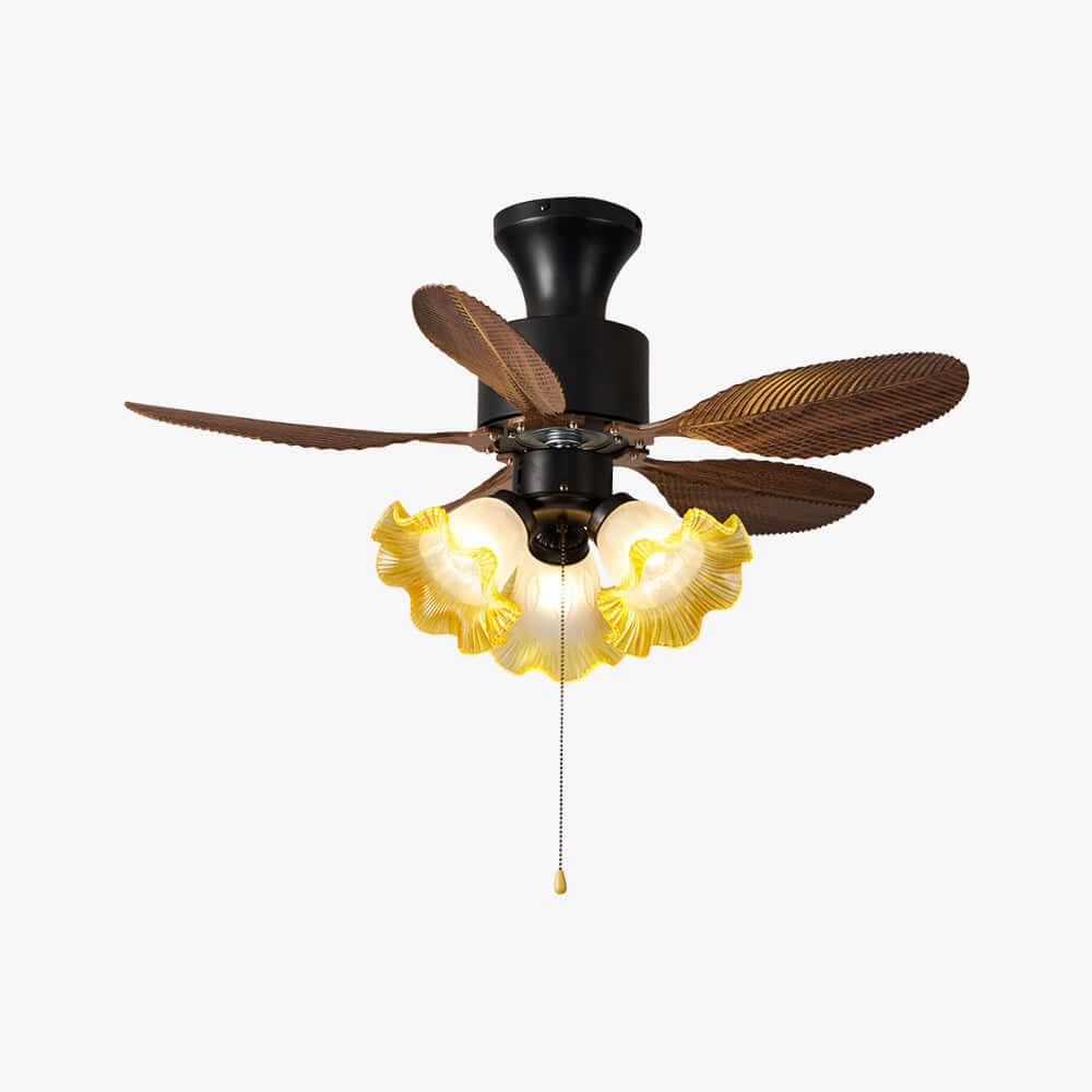 Corvello – Ventilateur de plafond avec éclairage