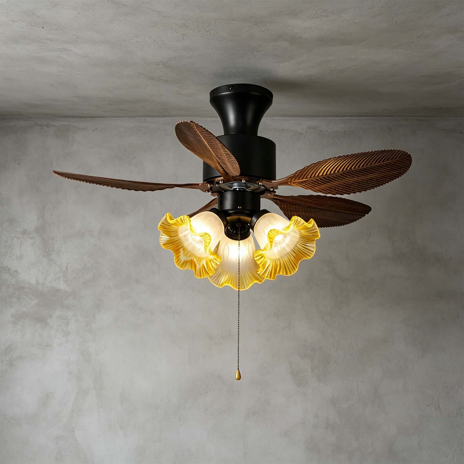 Corvello – Ventilateur de plafond avec éclairage